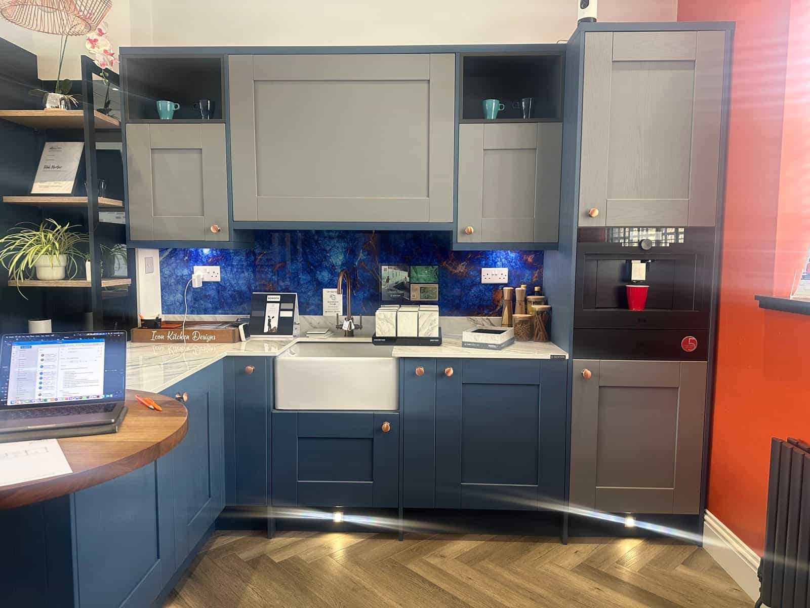 Blossom Avenue Blue/Grey Shaker Kitchen thumbnail 2